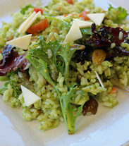 Italian Pesto Rice Salad
