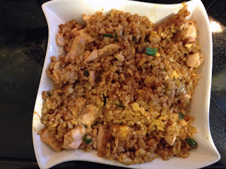 Fried Rice with Salmon