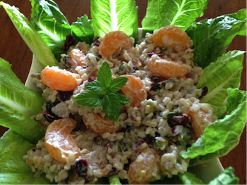 Mandarin and Brown Rice Salad