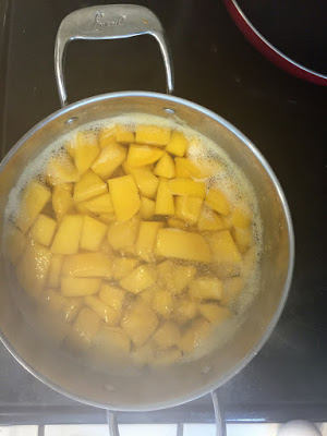 Preparing the rutabaga