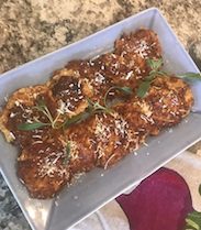 Cheesy Artichoke Rice Cakes