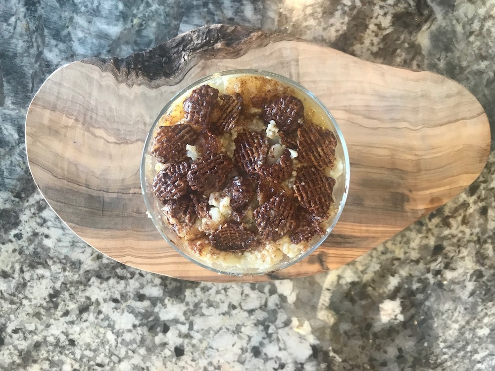 California Rice Pudding with Pears