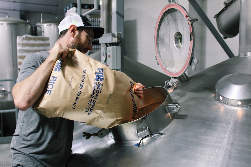 gunrock beer being made