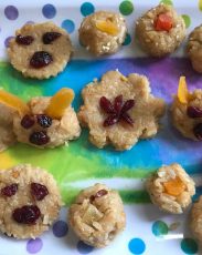 After-School Peanut Butter Rice Balls