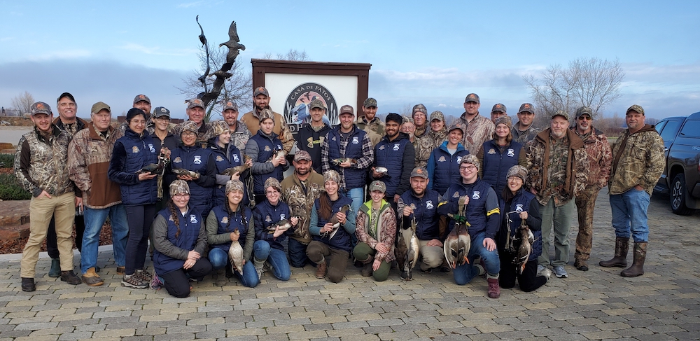 UC Davis CWA College Hunt Camp group photo