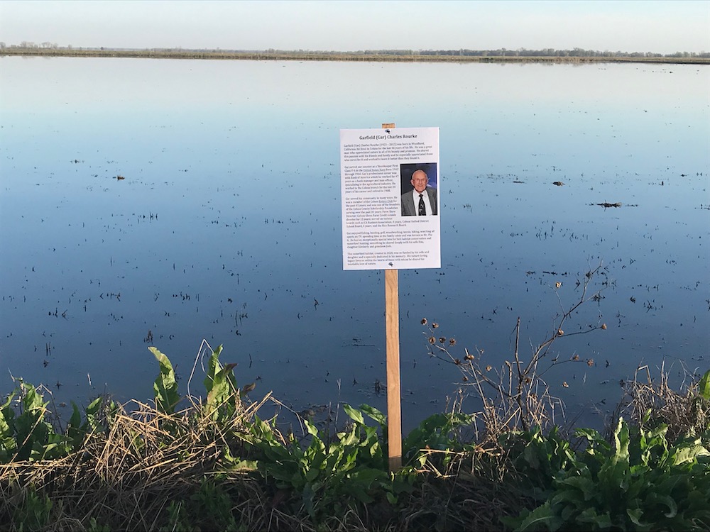 Bob Herkert dedication sign