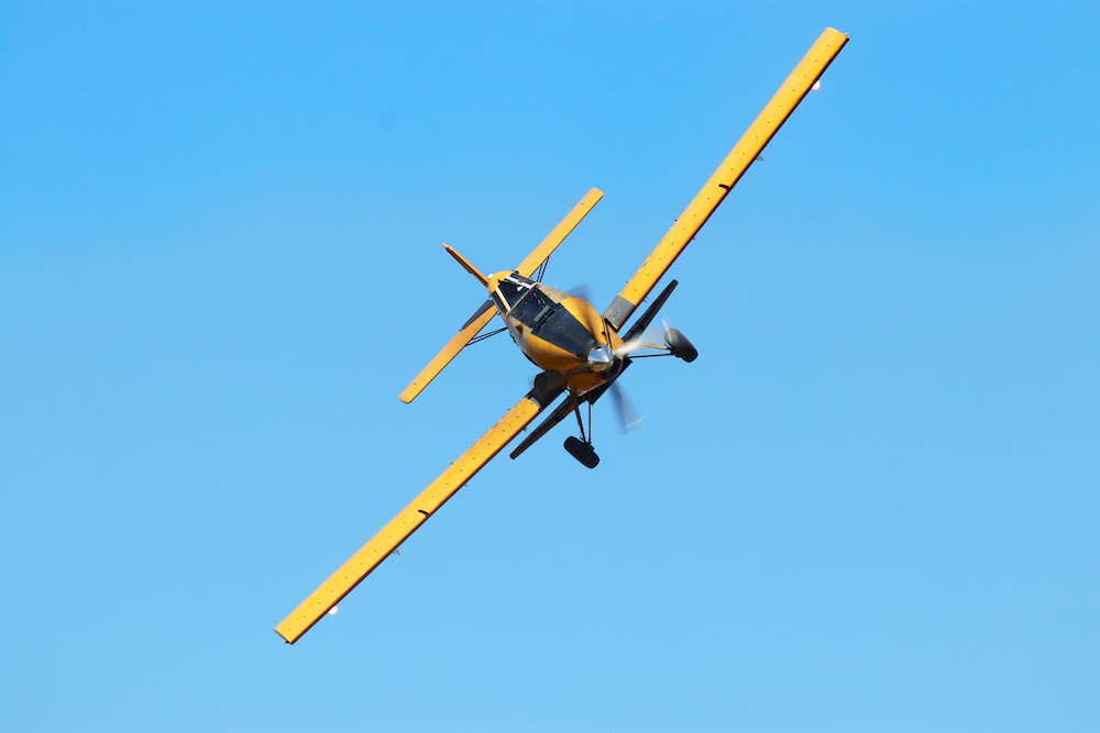 rice seeding plane