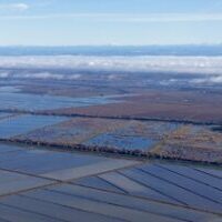 Wetlands/Rice field (aerial) by GaryKramer.net, 530-934-3873, gkramer@cwo.com