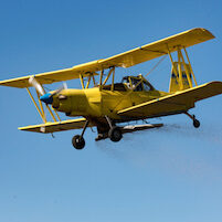 rice seeding plane